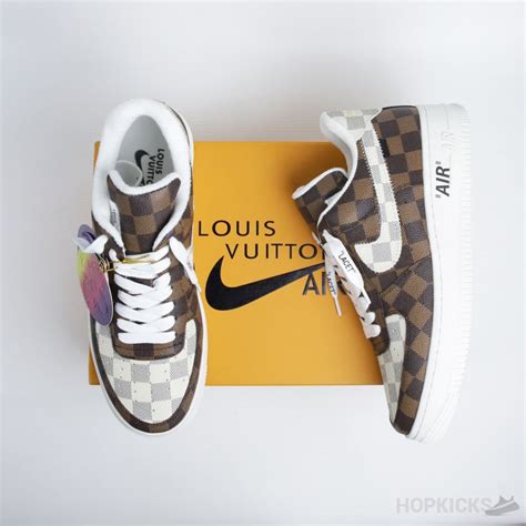 Air Force 1 Low Louis Vuitton Monogram Brown Damier Azur