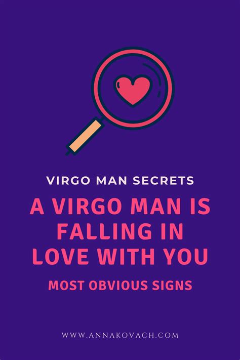 Signs A Virgo Man Is Falling In Love With You How To Tell For Sure