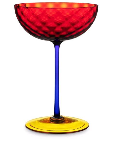 Dolce Gabbana Hand Blown Murano Champagne Glass Farfetch