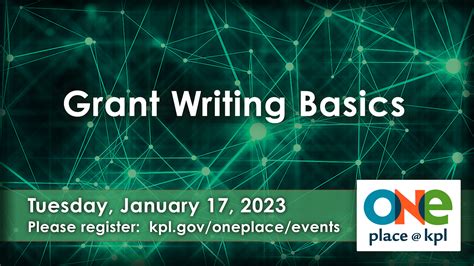 Grant Writing Basics — Kalamazoo Public Library