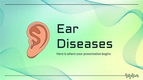 Ear Diseases Google Slides Theme Powerpoint Template