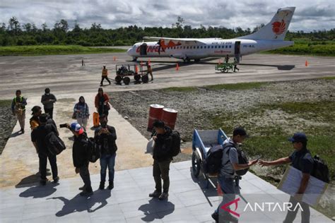 Peningkatan Layanan Penerbangan Di Papua Selatan Antara News