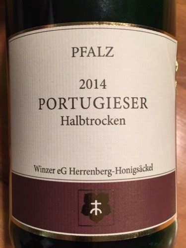 Herrenberg Honigsäckel Portugieser Halbtrocken Vivino US