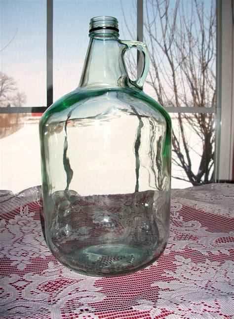 Vintage Glass Gallon Jug