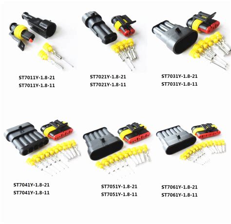 Car Waterproof Male Female Tyco Connector Pin Wire