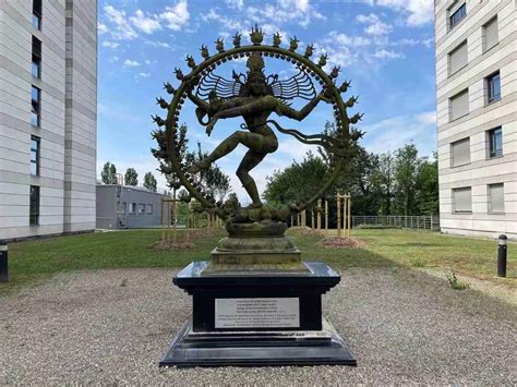 Why is there a Shiva statue at CERN Switzerland