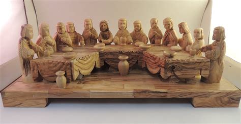 Hand Carved Olive Wood Last Supper Walmart