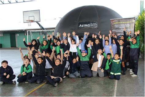 ¡planetario Móvil En El Juanita Colegio Juanita Fernández Solar