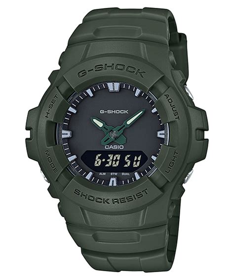 G Shock G 100 5158 Casio Ana Digi Watch