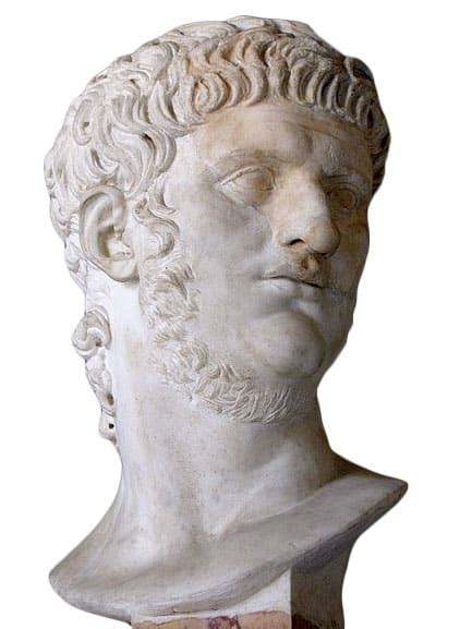 Emperor Nero AD 15 - 68 The most evil Roman emperor