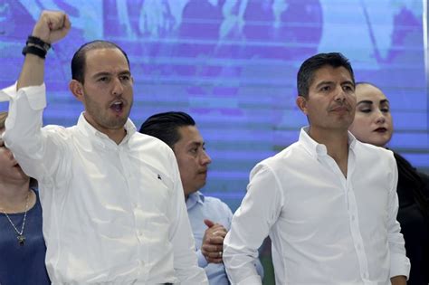 Marko Cort S Destapa A Lalo Rivera A La Gubernatura De Puebla E