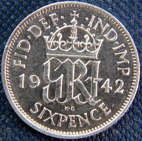 Great Britain Six Pence Silver Coin Ebay