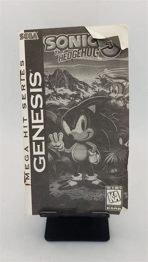 Mavin Sonic The Hedgehog 3 Manual Only Sega Genesis Original