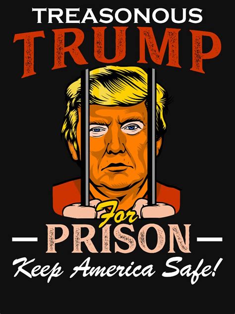 Trump For Prison 2024 Support Trump Essential T Shirt For Sale By