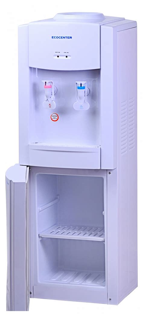 Кулер для воды Ecocenter (Экоцентр) T-F21C со шкафчиком компрессорное ...
