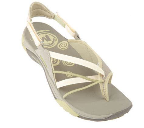 Merrell Elastic Thong Sandals w/ Adjustable Backstrap - Page 1 — QVC.com