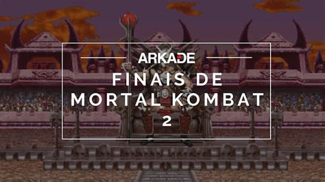 Retroarkade O Que Aconteceu No Final De Cada Lutador De Mortal Kombat