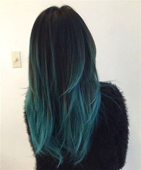 Incredible Blue Ombre Hair Colors Trending In Teal Hair Color