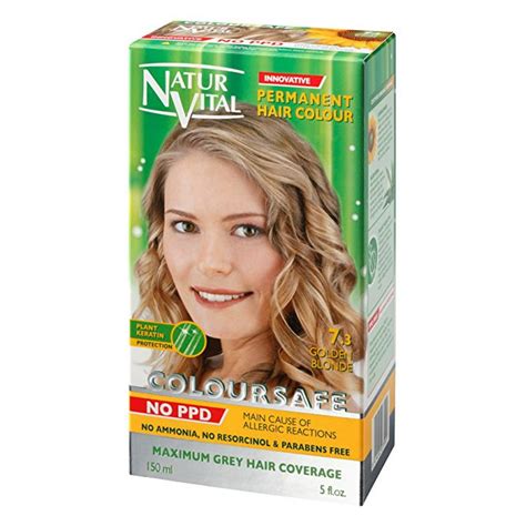 Natur Vital Permanent Hair Dye Permanent Hair Color Coloursafe No Ammoniappd Resorcinol Or