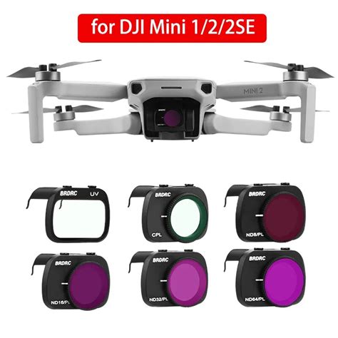 BRDRC Lens Filter For DJI Mini 2 Mini 2 SE Gimbal Camera UV CPL ND