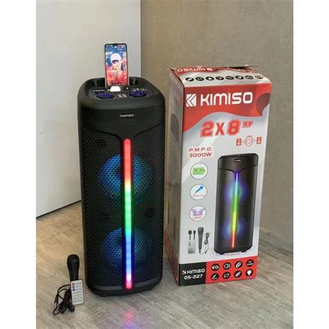 Kimiso Qs W Portable Wireless Super Bass Bluetooth Karaoke