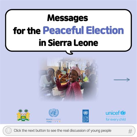 Unicef Sierra Leone On Twitter Ahead Of Sierraleones General