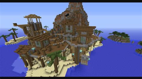 Minecraft Pirate Town Fantasy City Minecraft Minecraft Projects