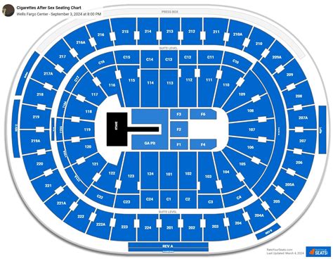 Wells Fargo Center Concert Seating Chart