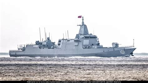 China's 2nd Type 055 Destroyer 'Lhasa' 拉萨 Commissioned with PLAN - Naval News