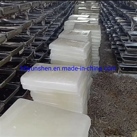 Fully Refined Paraffin Wax Kunlun Brand Slabs China Paraffin