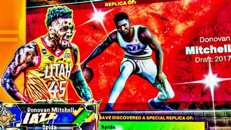 Nba 2k23 My New Utah Jazz Donovan Mitchell Replica Build “spida” Next Gen Youtube