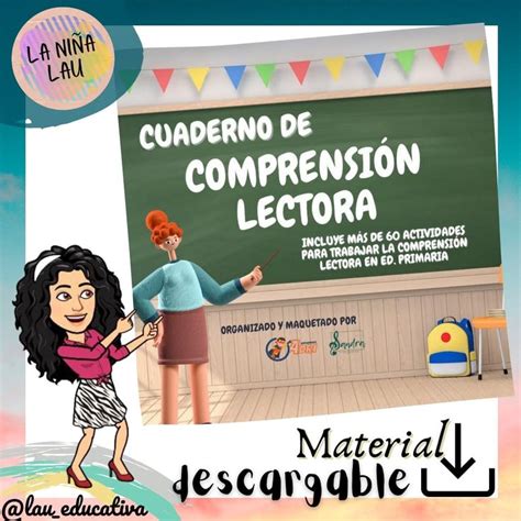 CUADERNO DE COMPRENSIÓN LECTORA Comprensión lectora Educacion