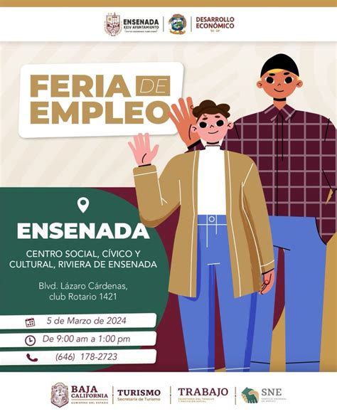 Invita Gobierno De Ensenada A La Feria Del Empleo En El Riviera