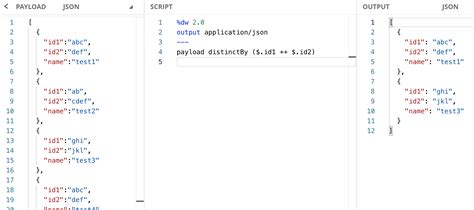 Dataweave Distinctby Function How To Remove Duplicate Items From An