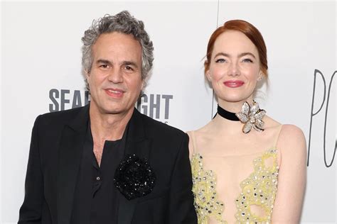 Mark Ruffalo Praises “poor Things” Costar Emma Stone Shes A Once In