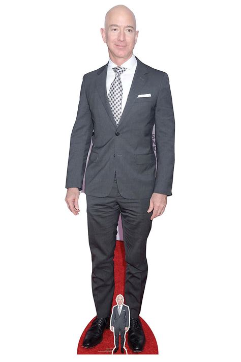 Jeff Bezos Celebrity Lifesize Cardboard Cutout / Standee | Fruugo FR