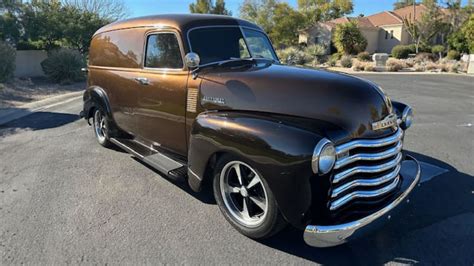 1953 Chevrolet Custom Panel Truck For Sale At Auction Mecum Auctions