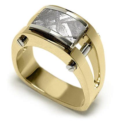 Men’s Meteorite Rings: You’ll Love These Extraterrestrial Designs ...