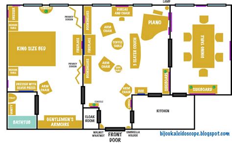 Bertie Wooster’s Floor Plan – Kāv Style