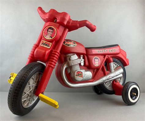 Bid Now: Rare Happy Days The Fonz Childs Motorcycle Bike - March 6 ...