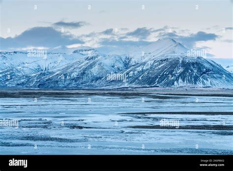 Winter Icelandic Road Trip, Ring Road near Hofn, Eastern Region ...