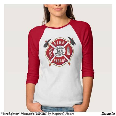 Firefighter Womens Tshirt T Shirts For Women