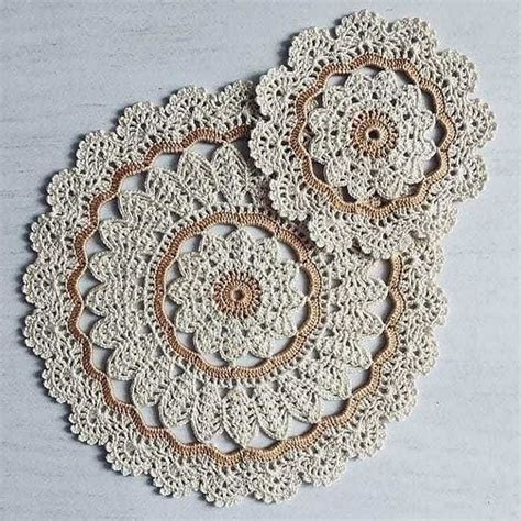 Beautiful Sunmote Doily Designed By Julia Hart Free Crochet Pattern