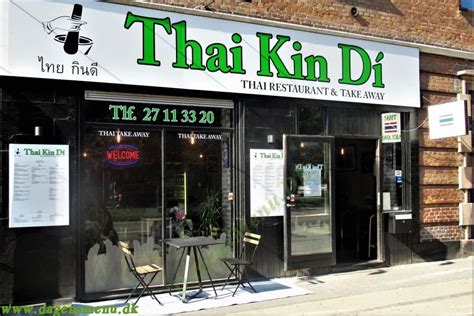 Thai Kin Di Thai Restaurant Og Take Away Valby Dagens Menu