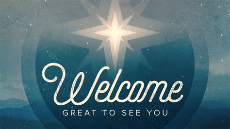 Church Motion Background: Modern Retro Christmas Eve Welcome ...