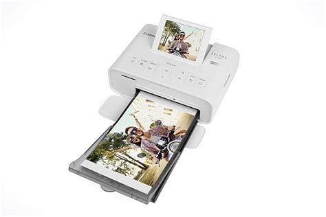 Canon Selphy Cp1300 Portable Wireless Photo Printer Airprint Mopria White With Kp108 Paper