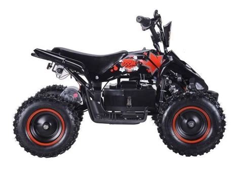 BIKEROAD Quad Electrique Raptor 800W Noir Avec LED Quad Enfant