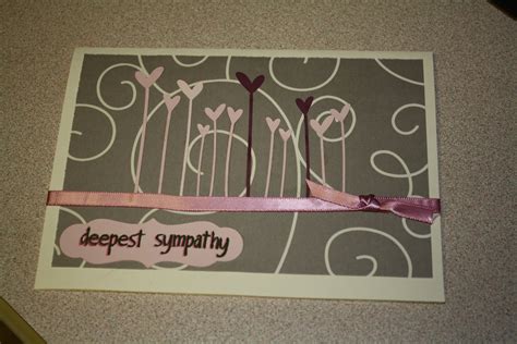 Sallie Sweet Sewing and Cricut Crafts: Sympathy Card