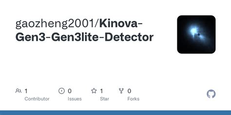 Github Gaozheng Kinova Gen Gen Lite Detector