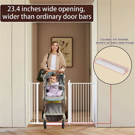 DEARBB Extra Wide Baby Gate Ultra Narrow Spacing 30 11 77 36 Pressure